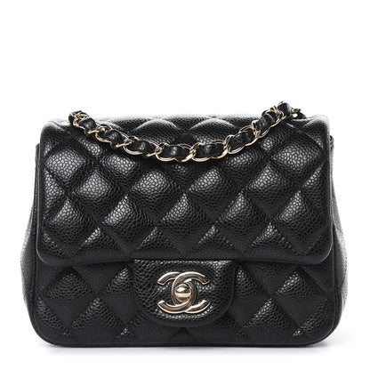 Chanel Caviar Quilted Mini Square Flap Black 1 of 9