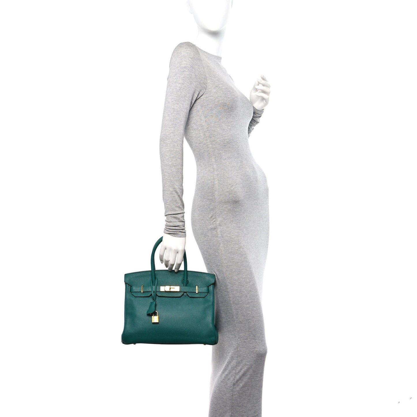 Epsom Birkin 30 Vert Jade