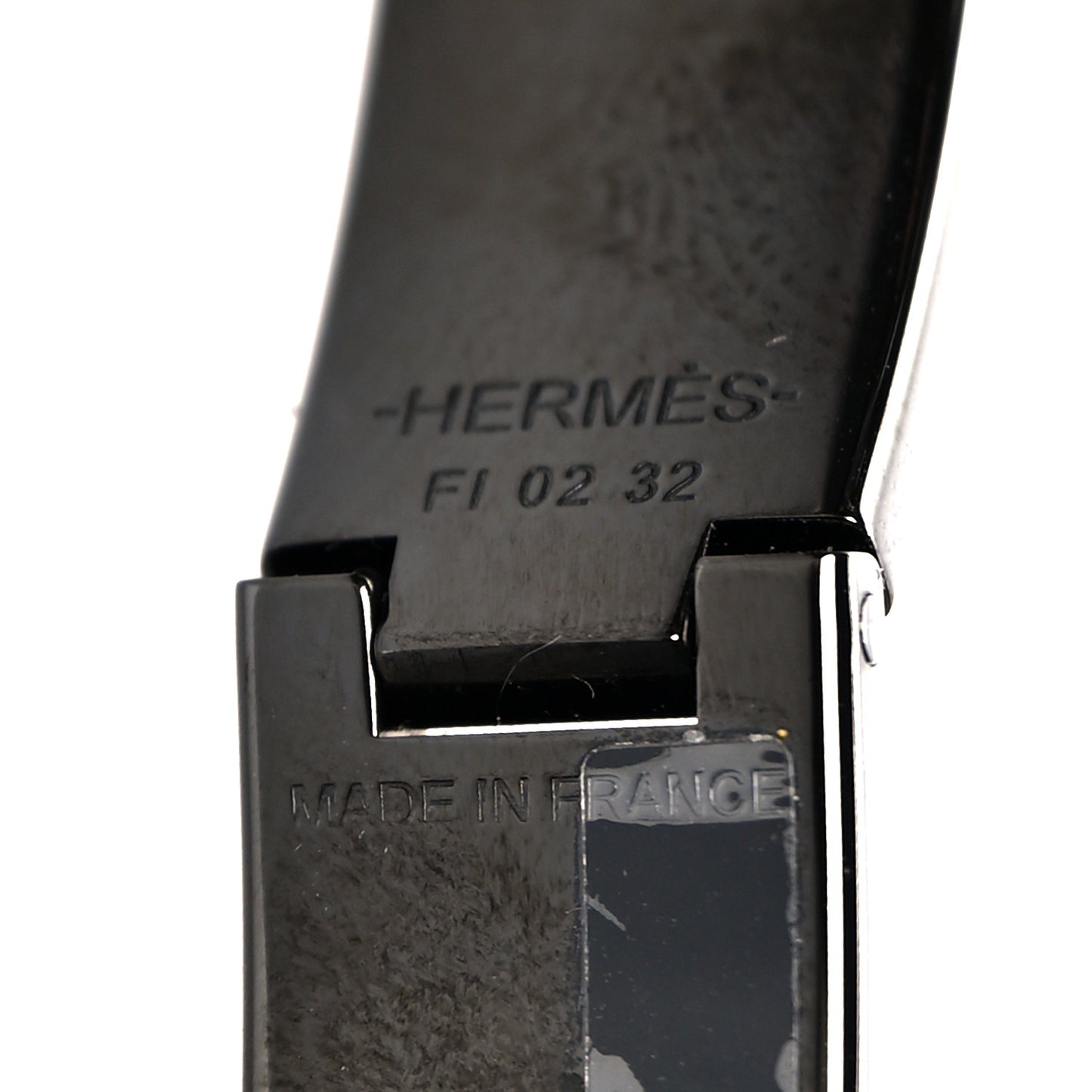Matte Enamel Narrow Clic Clac HH Bracelet T5 So Black