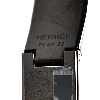 Hermes Matte Enamel Narrow Clic Clac HH Bracelet T5 So Black 5 of 5