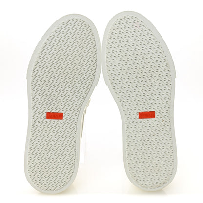 Hermes Calfskin Game Slip On Sneakers 39 White 6 of 9