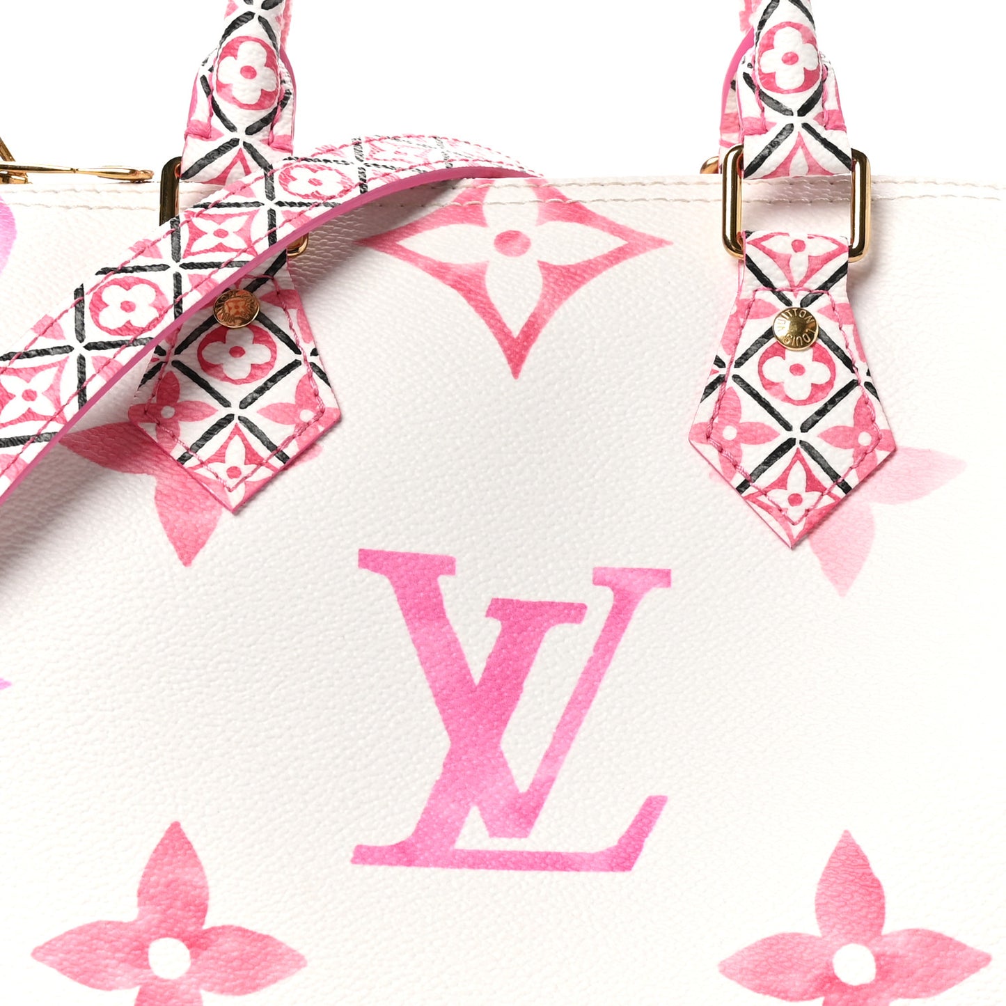 Monogram Giant By The Pool 2.0 Speedy Bandouliere 25 Rose