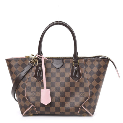Louis Vuitton Damier Ebene Caissa Tote PM Rose Ballerine 1 of 10
