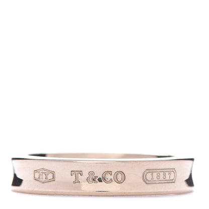 Tiffany Rubedo Narrow 1837 Band Ring 52 6 1 of 5