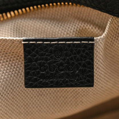 Gucci Pebbled Calfskin Small Soho Disco Bag Black 6 of 10