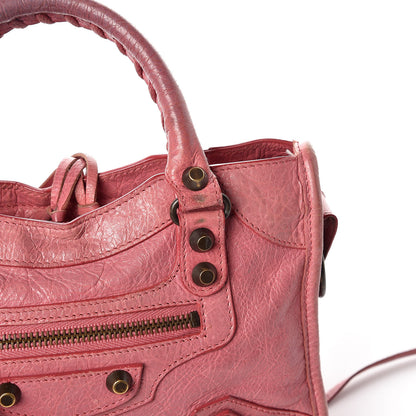 Balenciaga Agneau Classic Hardware Mini City Rose Bombon Raspberry 22 of 26