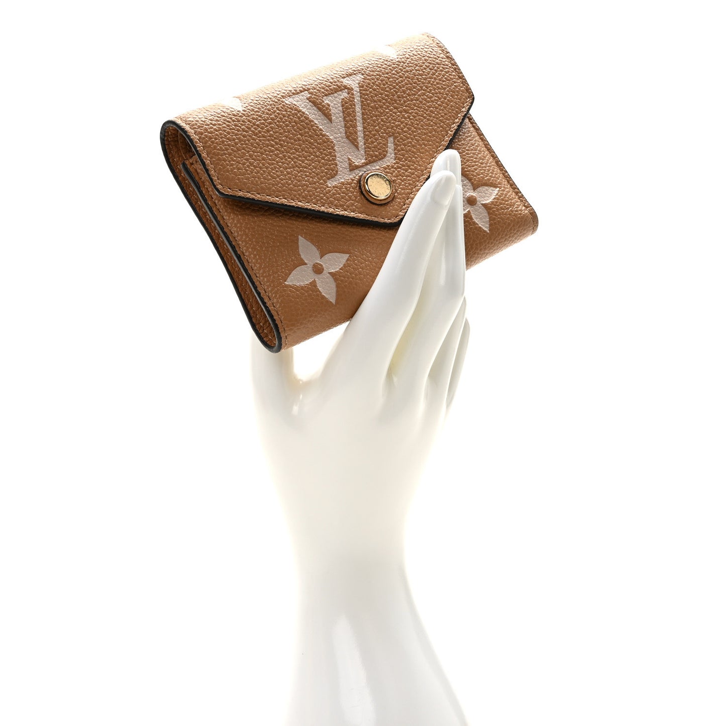Empreinte Monogram Giant Victorine Wallet Arizona Creme