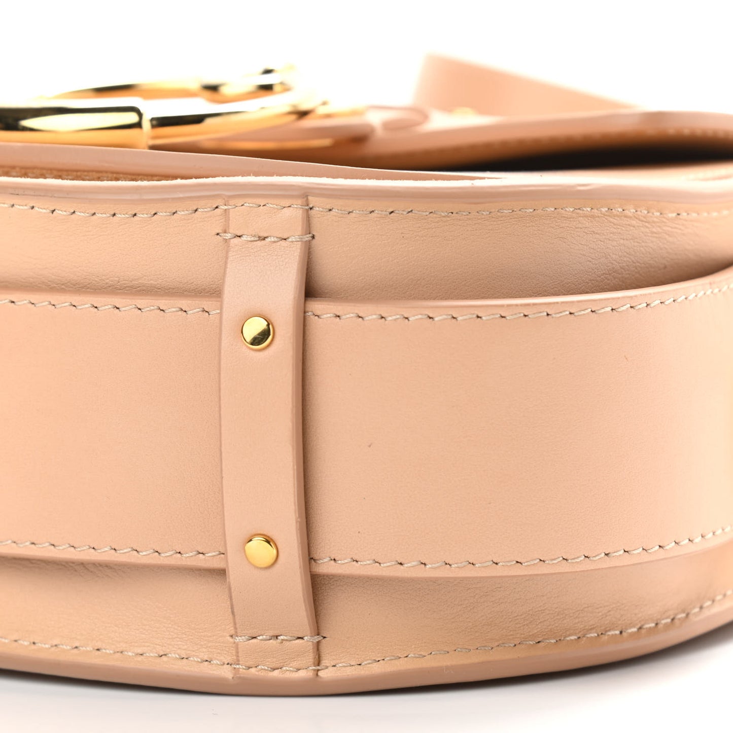 Calfskin Small Tess Bag Biscuit Pink