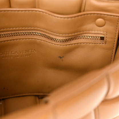 Bottega Veneta BOTTEGA VENETA Nappa Maxi Intreccio Padded Cassette Crossbody Bag Caramel 10 of 15