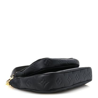 Louis Vuitton Empreinte Monogram Giant Multi Pochette Accessories Black 4 of 9
