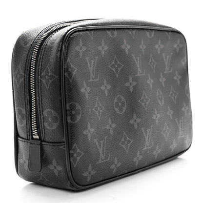Louis Vuitton Monogram Eclipse Toilet Pouch GM 2 of 11