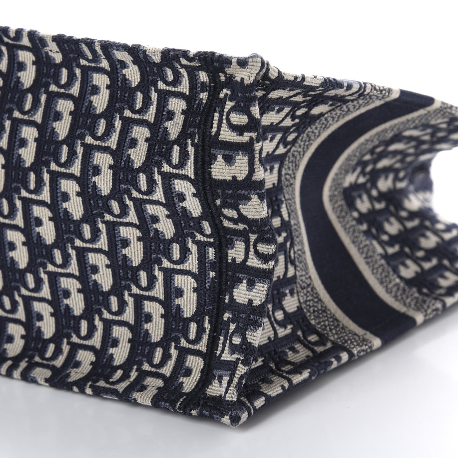 Christian Dior Oblique Medium Book Tote Blue Multicolor 7 of 11