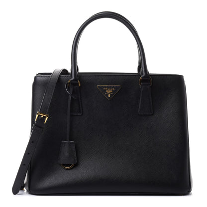 Prada Saffiano Lux Medium Tote Black 1 of 4