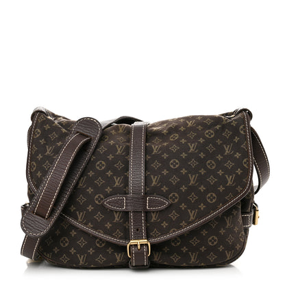Louis Vuitton Monogram Idylle Saumur MM Fusain 2 of 11
