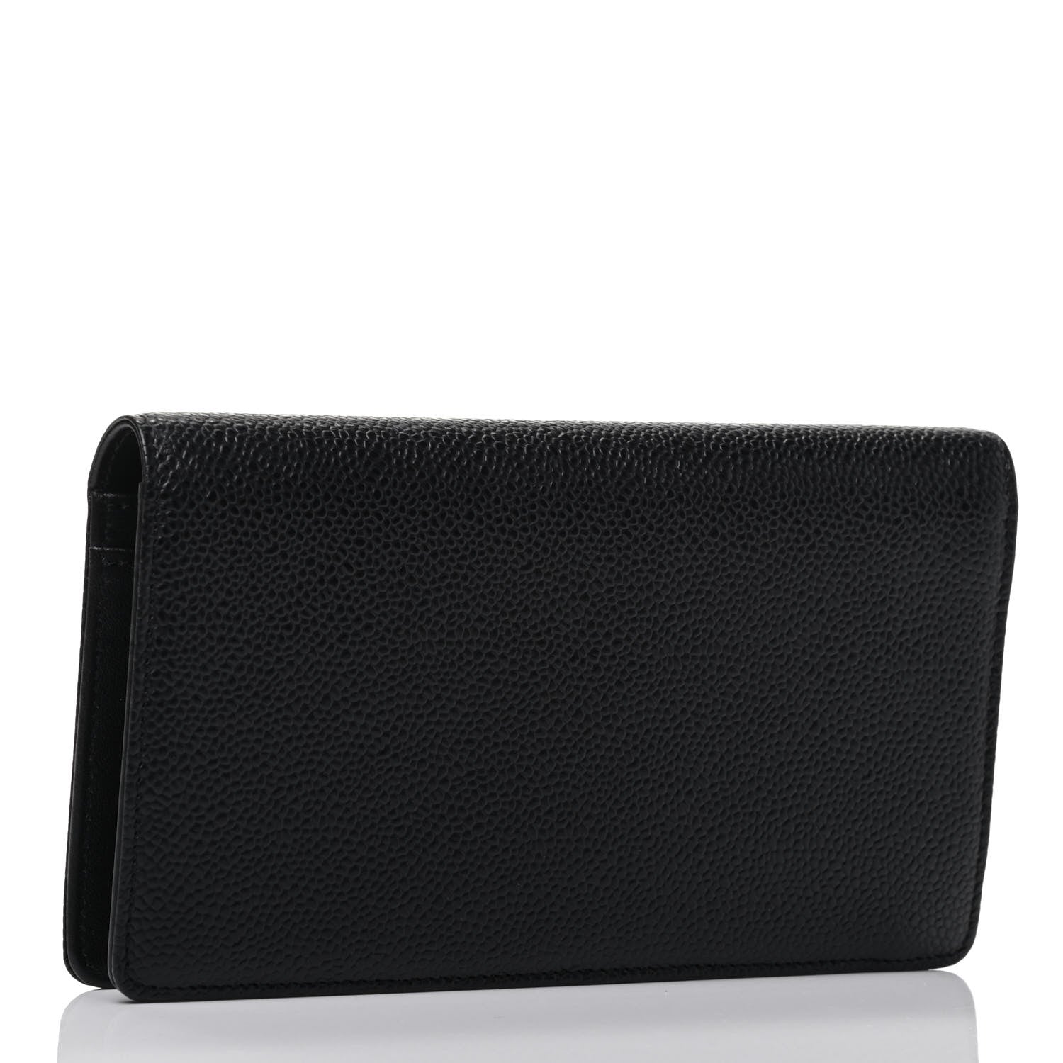 Chanel Caviar Timeless CC Yen Wallet Black 2 of 4