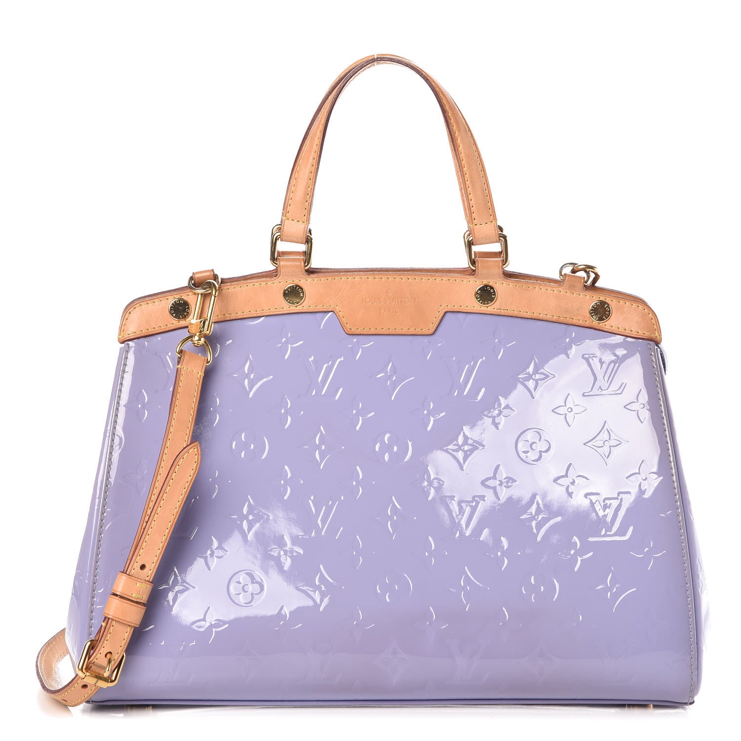 Louis Vuitton Vernis Brea MM Lilac 1 of 9