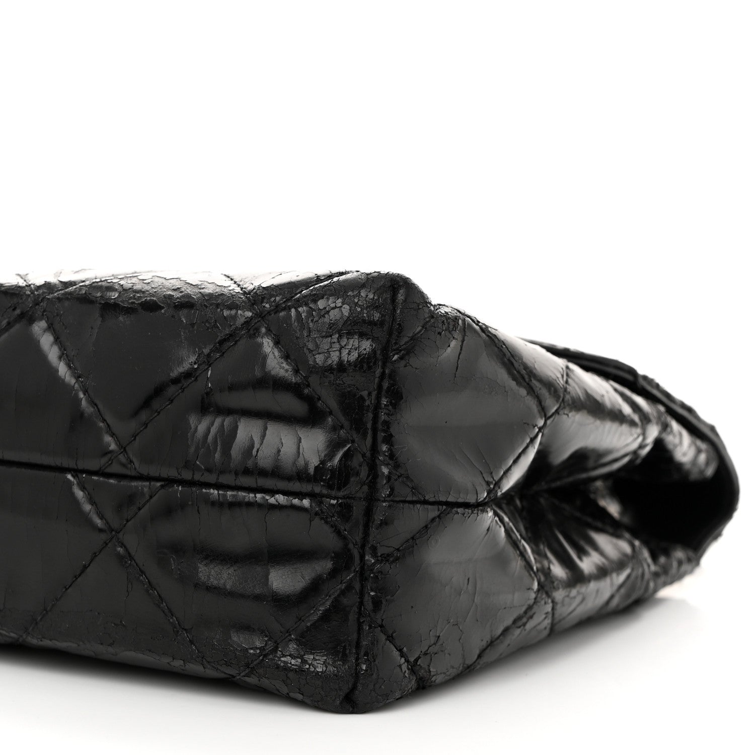 Chanel Vinyl Quilted In the Business Flap Bag Black 10 of 13