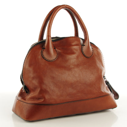 Chloe Calfskin Edith Dome Bowler Muscade 3 of 8