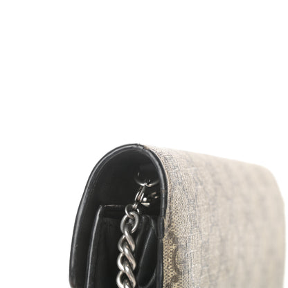 Gucci GG Supreme Monogram Mini Dionysus Chain Wallet Beige Black 14 of 17