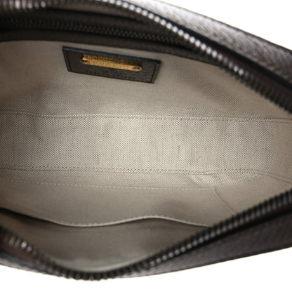 Gucci Textured Dollar Calfskin Gucci 100 Aria Belt Bag 90 36 New Acero Multicolor 5 of 10