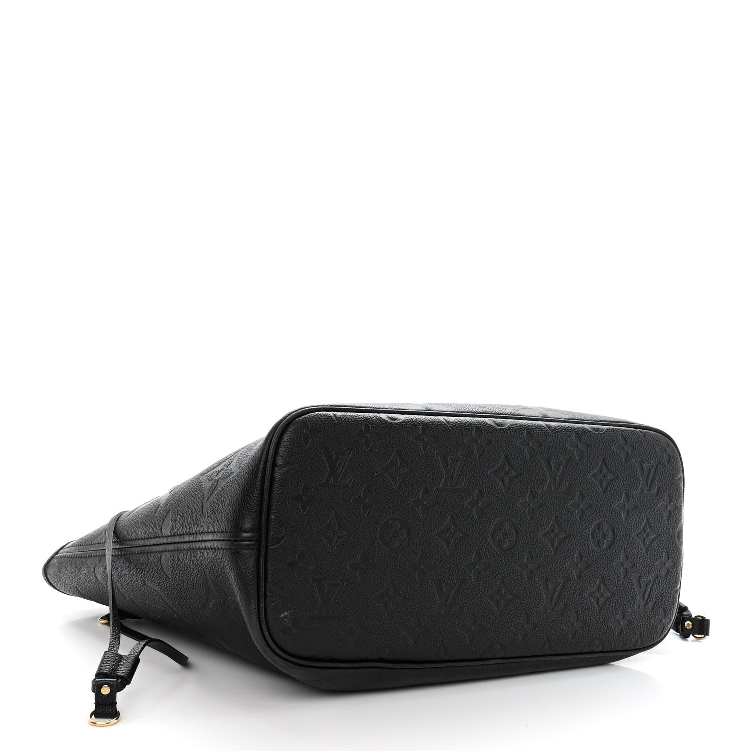 Louis Vuitton Empreinte Monogram Giant Neverfull MM Black 4 of 9