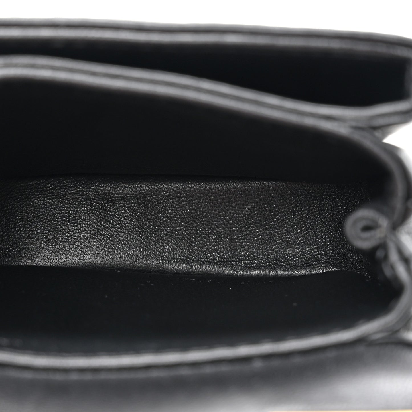 Nappa Micro One Stud Chain Bag Black