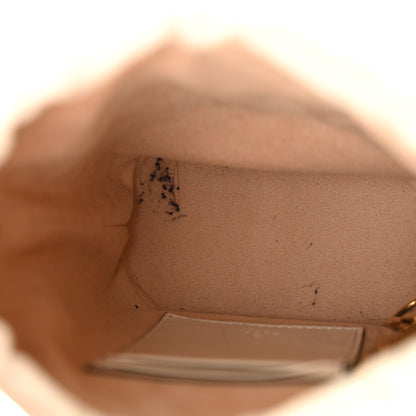Gucci Calfskin Matelasse Mini GG Marmont 2.0 Bucket Bag White 10 of 14