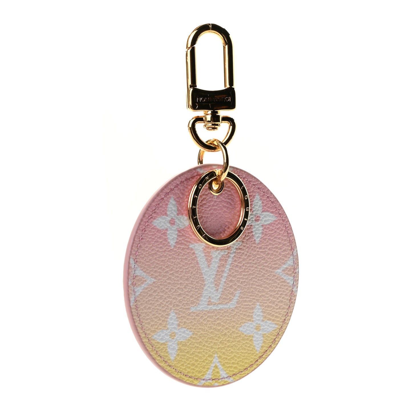 Monogram By The Pool Illustre Bag Charm Key Holder Light Pink