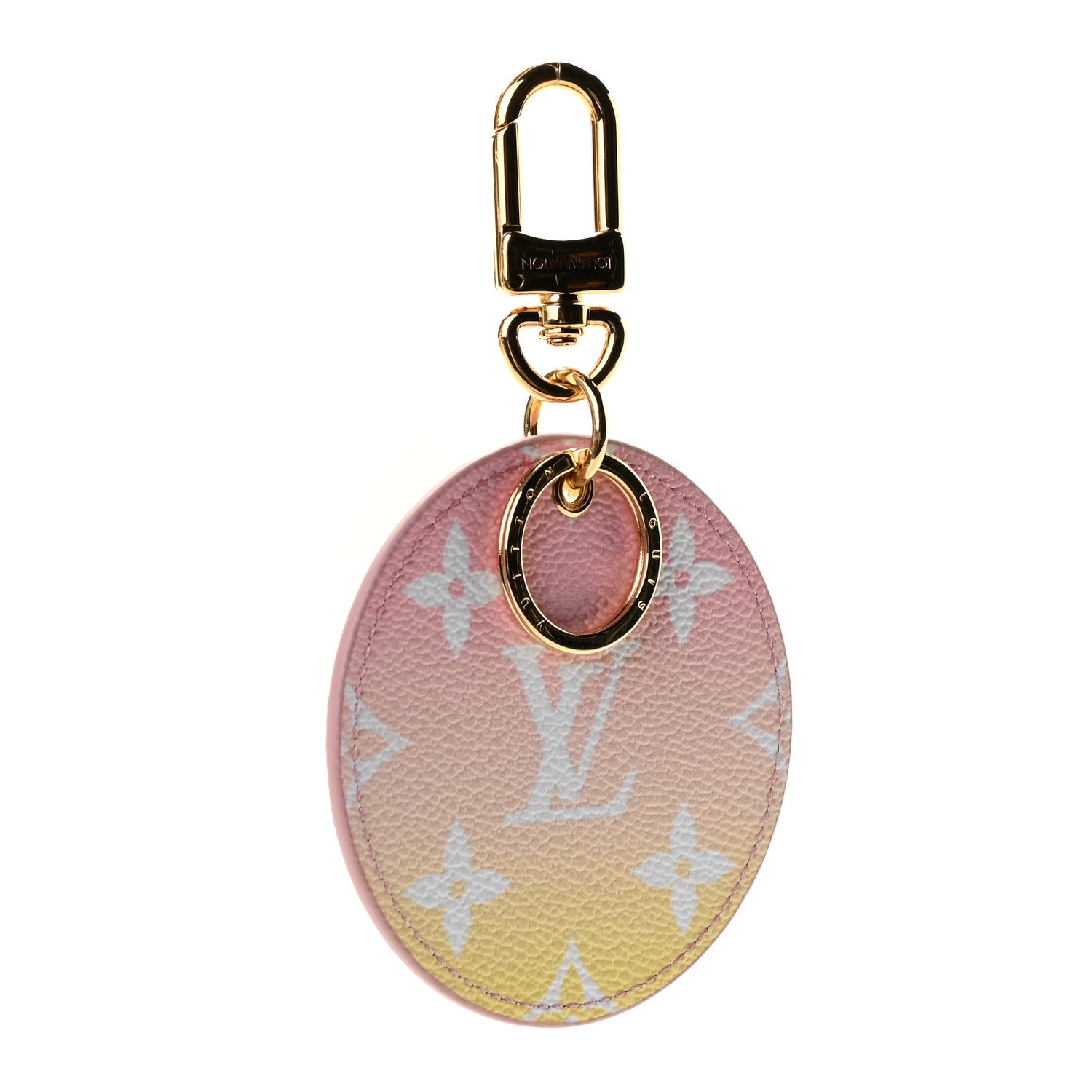 Louis Vuitton Monogram By The Pool Illustre Bag Charm Key Holder Light Pink 1 of 4