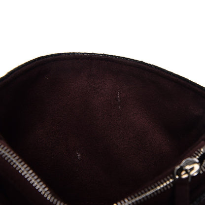 Chanel Caviar Quilted Mini Phone Holder Clutch Black 8 of 8