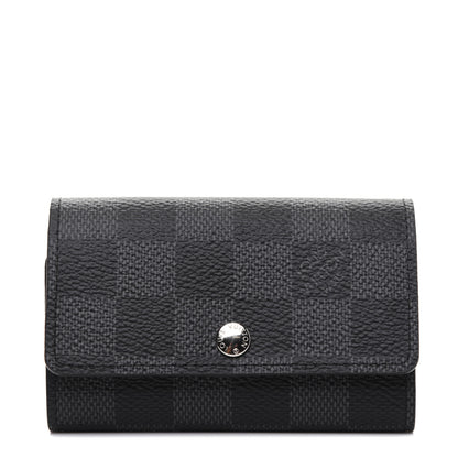 Louis Vuitton Damier Graphite Multicles 6 Key Holder 1 of 10