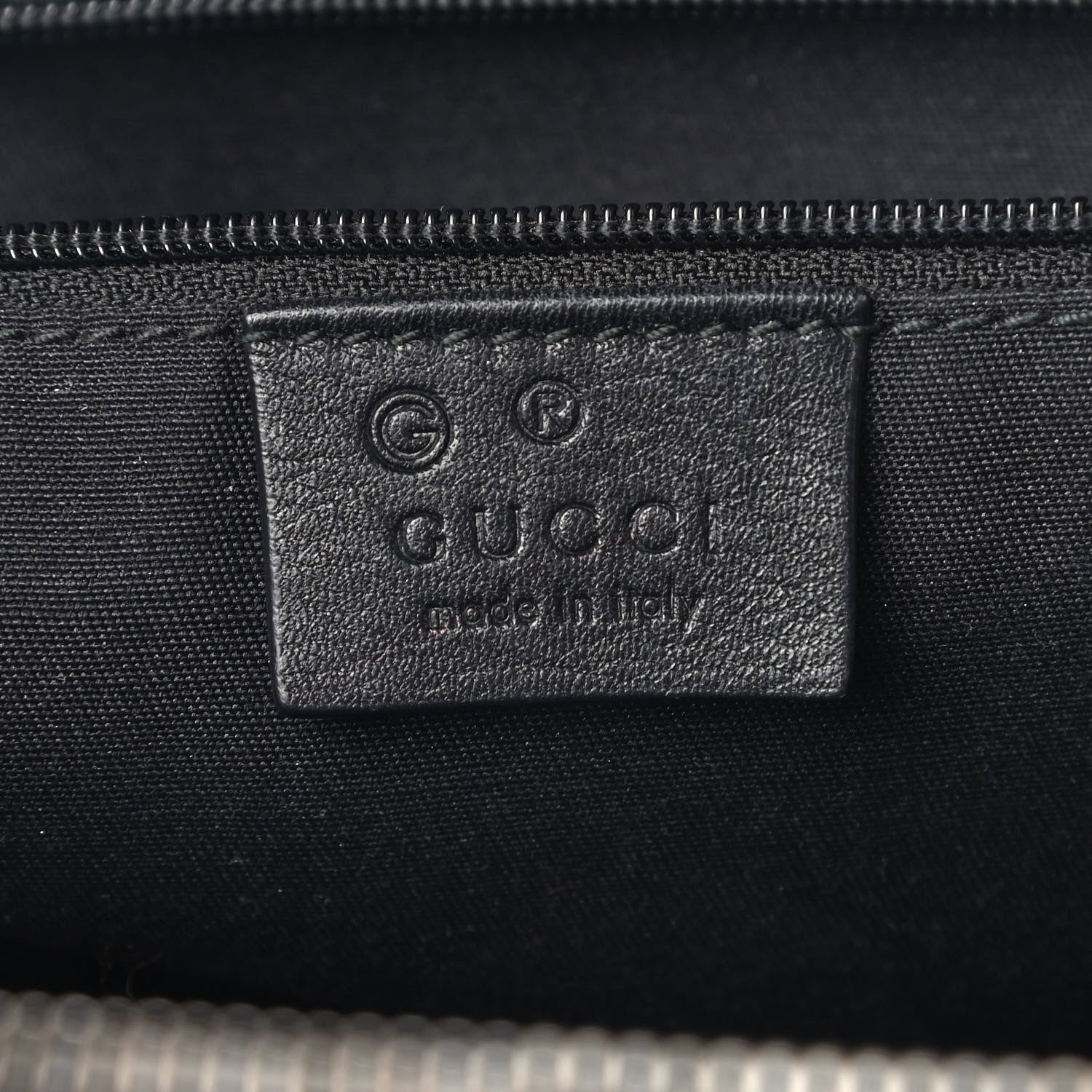 Gucci Guccissima Medium Dome Bag Black 7 of 11