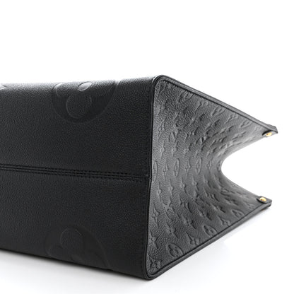 Louis Vuitton Empreinte Monogram Giant Onthego GM Black 9 of 10