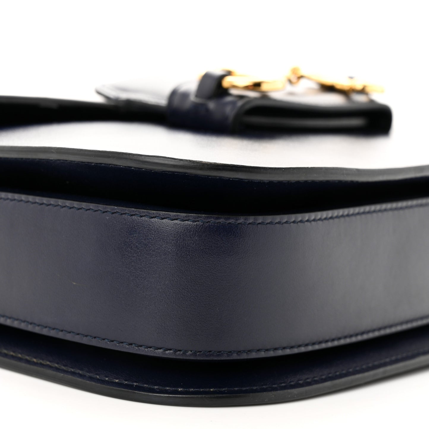Calfskin Web Horsebit 1955 Shoulder Bag Blue