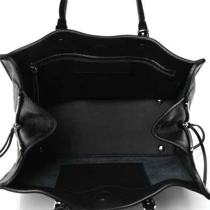 Balenciaga Veau Papier A6 Zip Around Tote Black 4 of 4