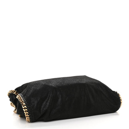 Stella McCartney Shaggy Deer Falabella Fold Over Tote Black 4 of 11
