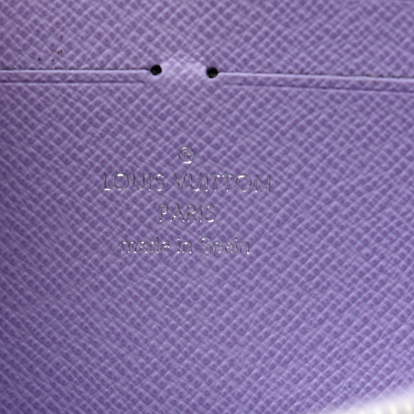 Epi Zippy Wallet Lilac