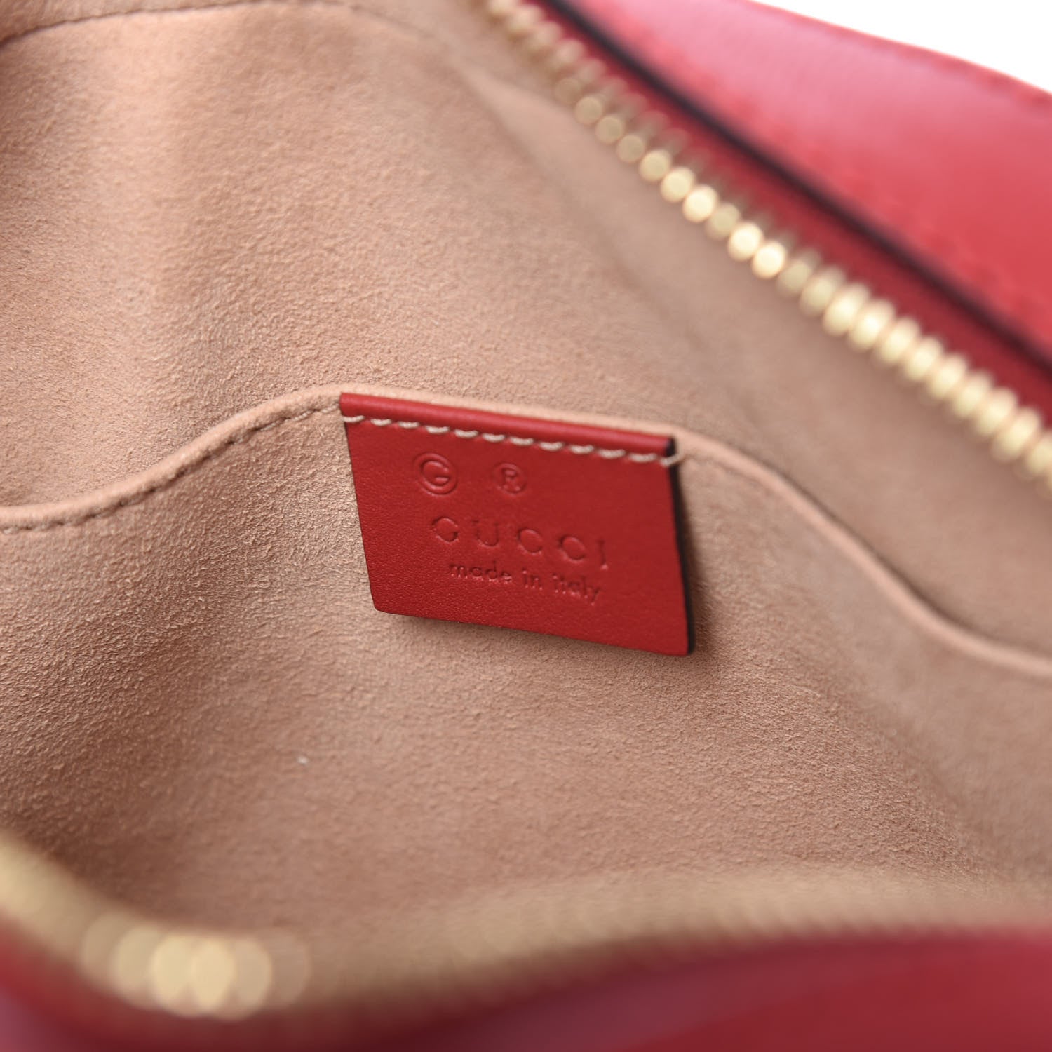 Gucci GG Supreme Monogram Blooms Mini Chain Shoulder Bag Beige Blue Navy Hibiscus Red 8 of 9