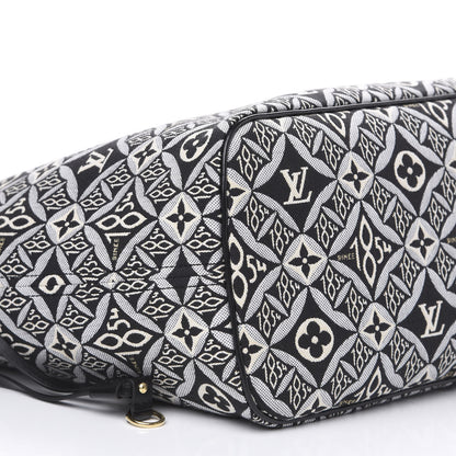 Louis Vuitton Jacquard Since 1854 Neverfull MM Grey 7 of 10