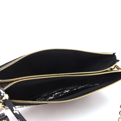 Louis Vuitton Monogram Giant Jungle Pochette Double Zip Black 5 of 10