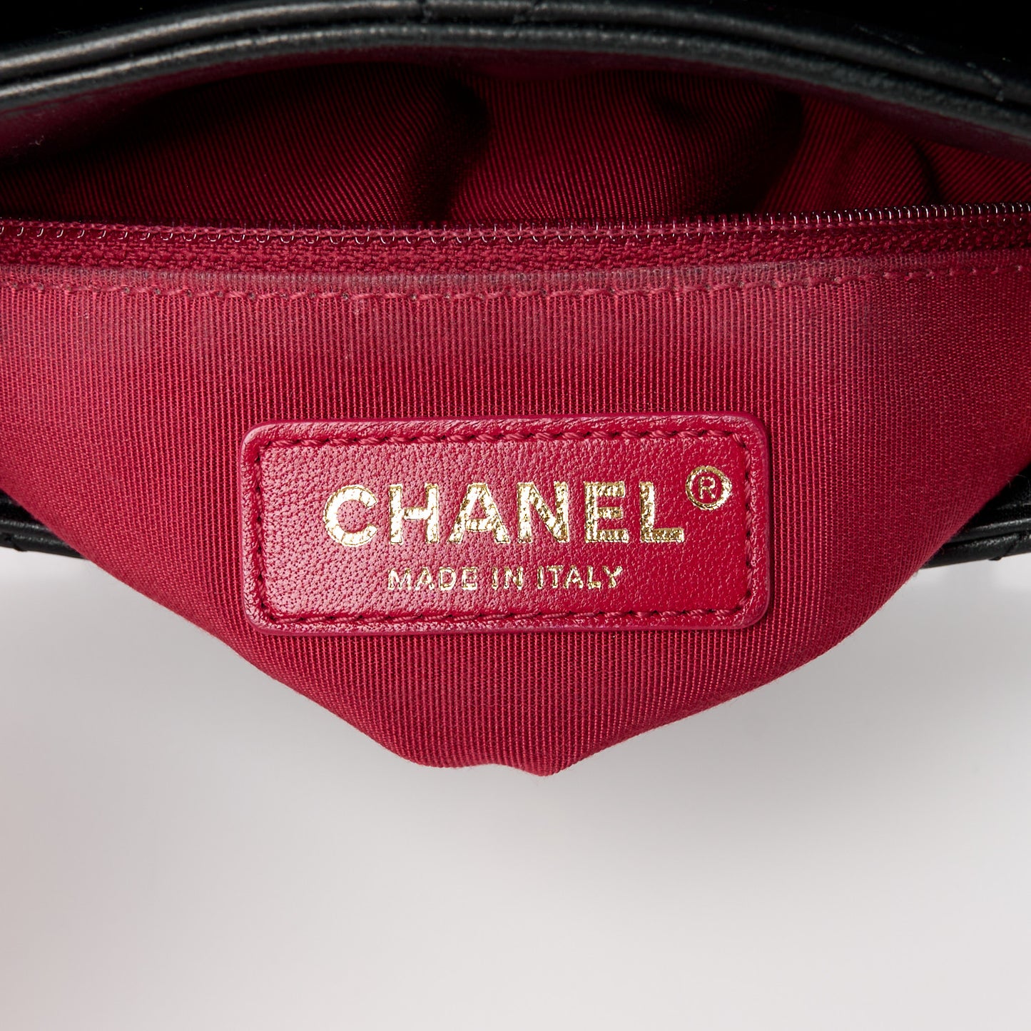 Lambskin Quilted Small La Parisienne Top Handle Flap Black