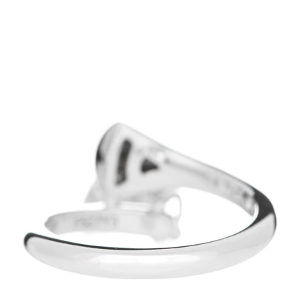 Bulgari 18K White Gold Diamond Divas' Dream Ring 48 4.5 3 of 6