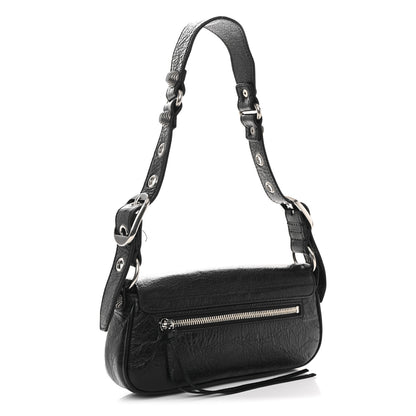 Balenciaga Agneau Arena Le Cagole Sling Bag XS Black 3 of 11