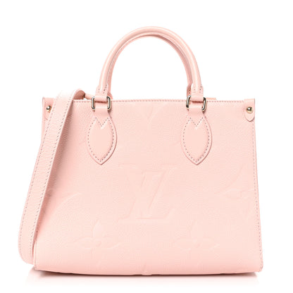 Louis Vuitton Empreinte Monogram Giant Onthego PM Opale Pink 1 of 10