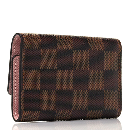 Louis Vuitton Damier Ebene Multicles 6 Key Holder Rose Ballerine 2 of 4