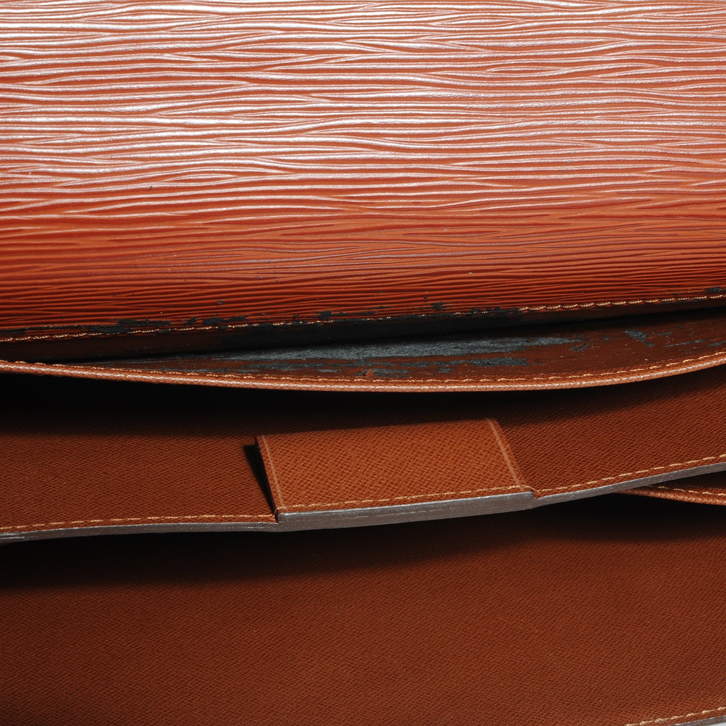 Epi Serviette Ambassadeur Briefcase Fawn