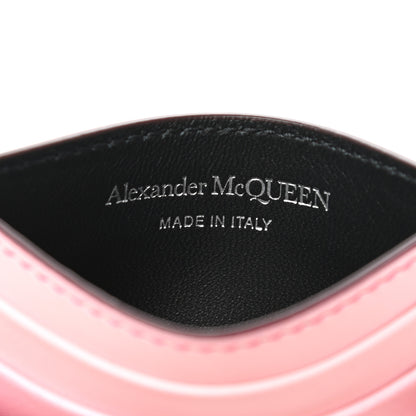 Alexander McQueen Calfskin Ombre Skull Card Holder Multicolor 6 of 8
