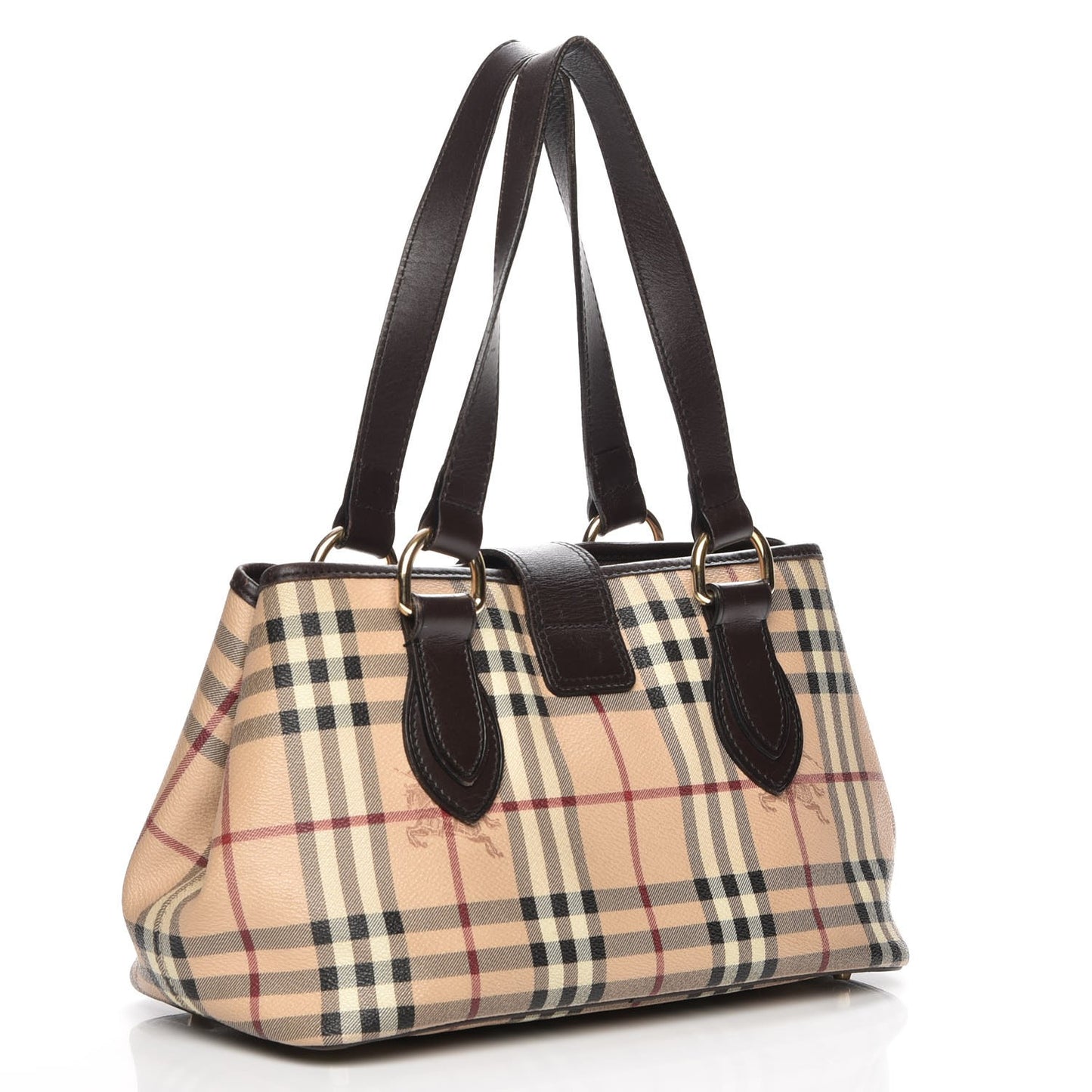 Haymarket Check Eden Tote Chocolate