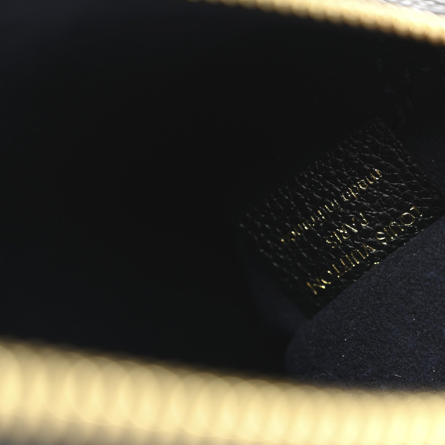 Louis Vuitton Empreinte Monogram Giant Neverfull MM Pochette Black 6 of 7