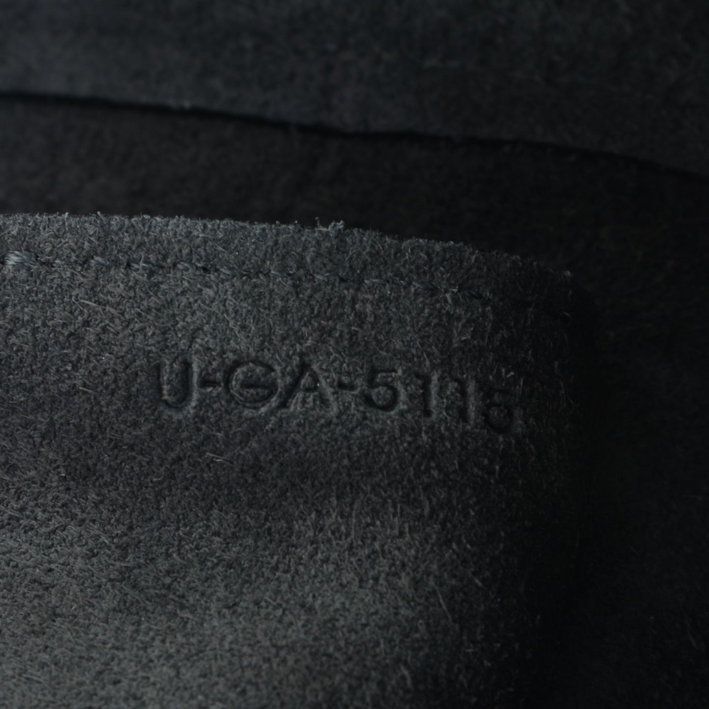 Grained Calfskin Mini Belt Bag Grey